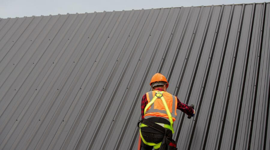 Professional metal roof installation services in New Middletown, IN